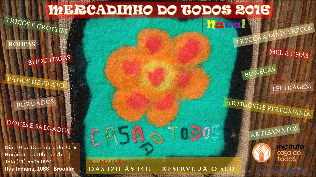 Mercadinho do todos – 10 Dez 2016