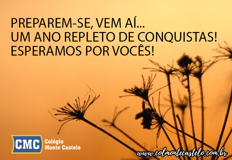 Preparem-se, Vem aí… Uma ano repleto de conquistas!