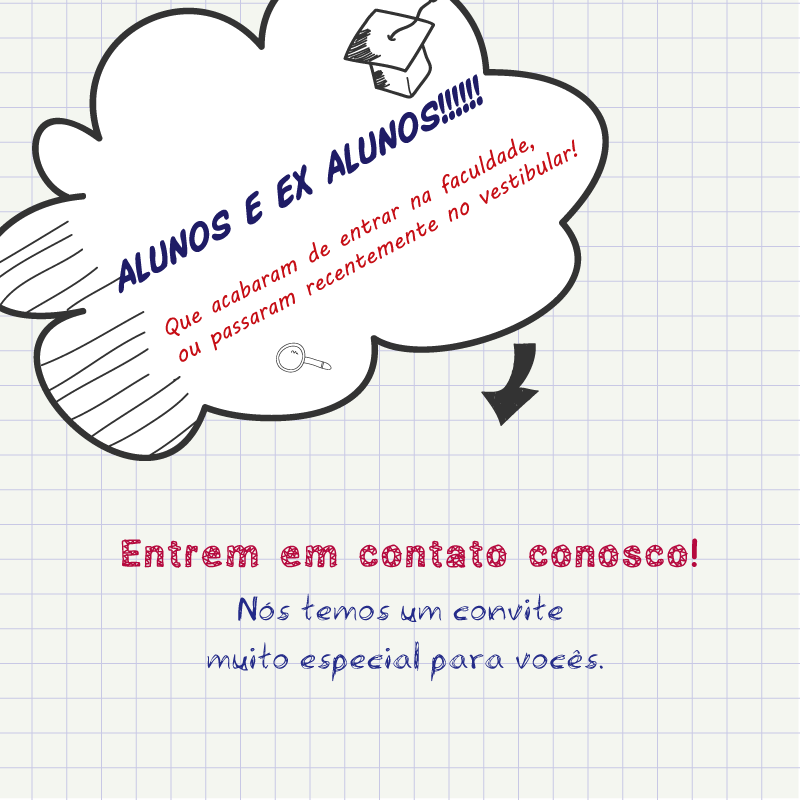 Alunos e Ex Alunos – Convite Especial para Vocês